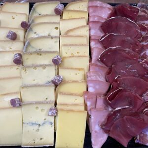 raclette et charcuterie