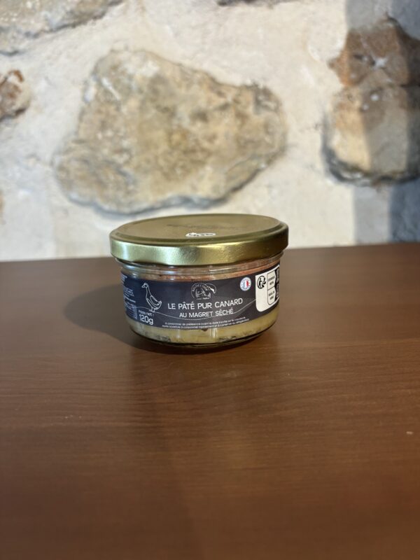 Pâté Pur Canard au Magret Séché – 120 g