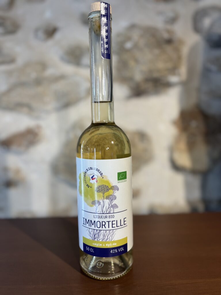 Liqueur Bio Immortelle – 50 cl
