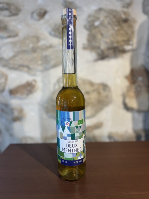 Liqueur Bio Deux Menthes – 35 cl
