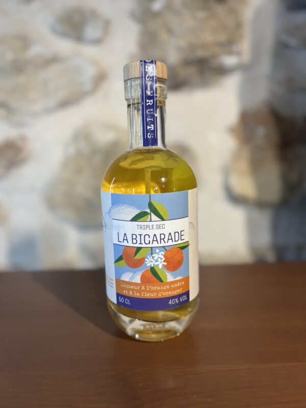 La Bigarade – Triple Sec à l’Orange Amère et à la Fleur d’Oranger – 50 cl