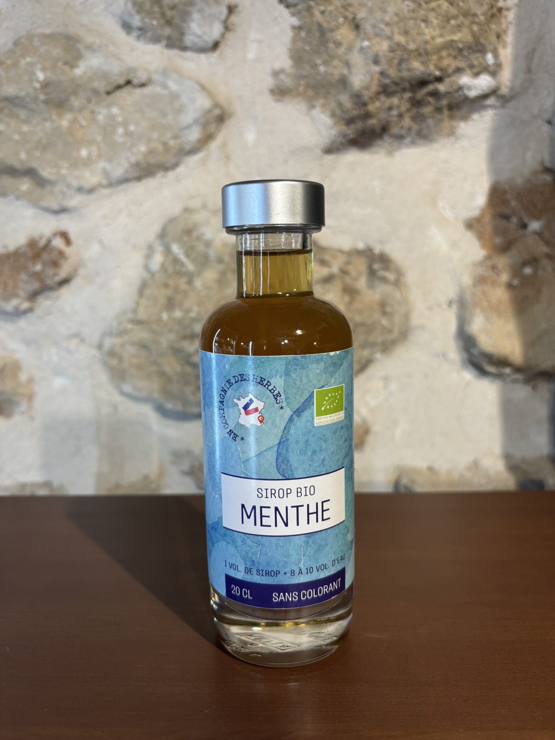 Sirop Bio Menthe – 20 cl