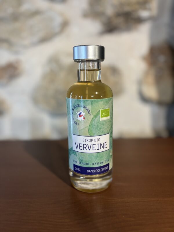Sirop Bio Verveine – 20 cl