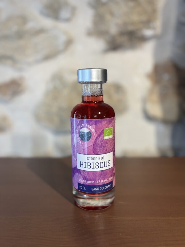 Sirop Bio Hibiscus – 20 cl