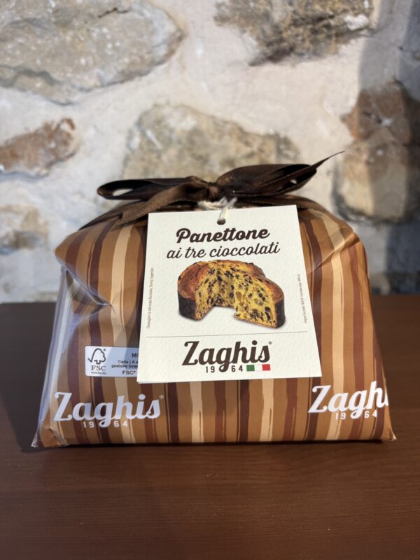 Panettone aux Trois Chocolats – Zaghis 1964